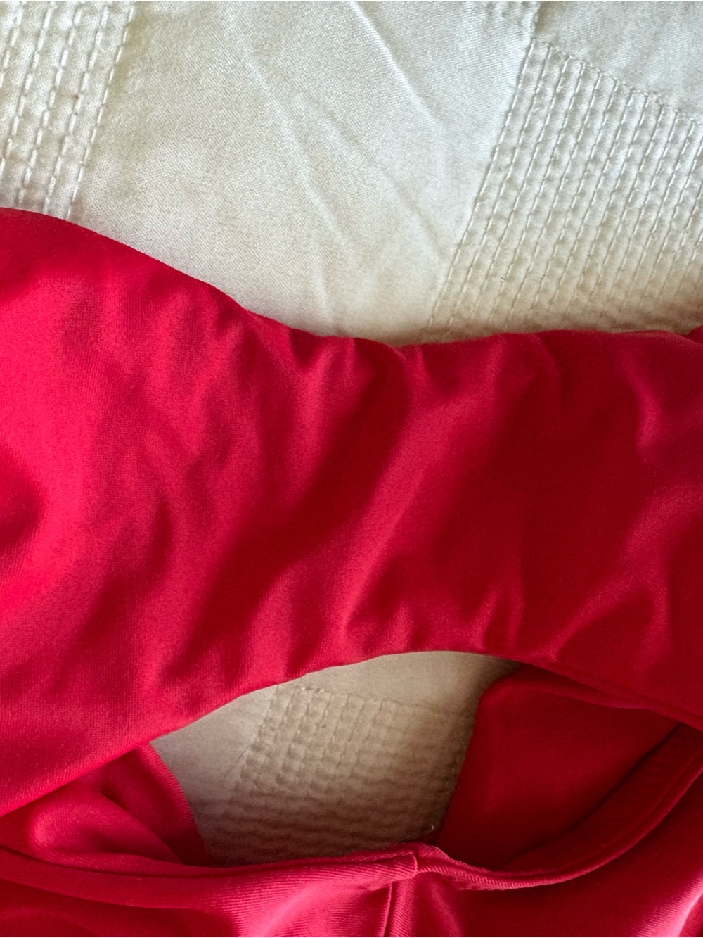 Hatch Bright Red and Pink Maternity Swim One-Piece - Picture 7 of 7